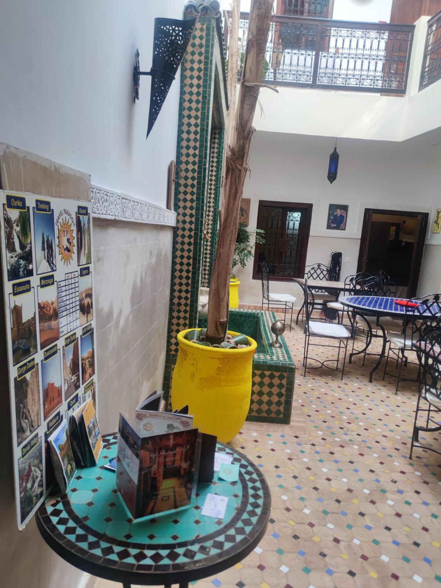 Riad Thycas مراكش المظهر الخارجي الصورة
